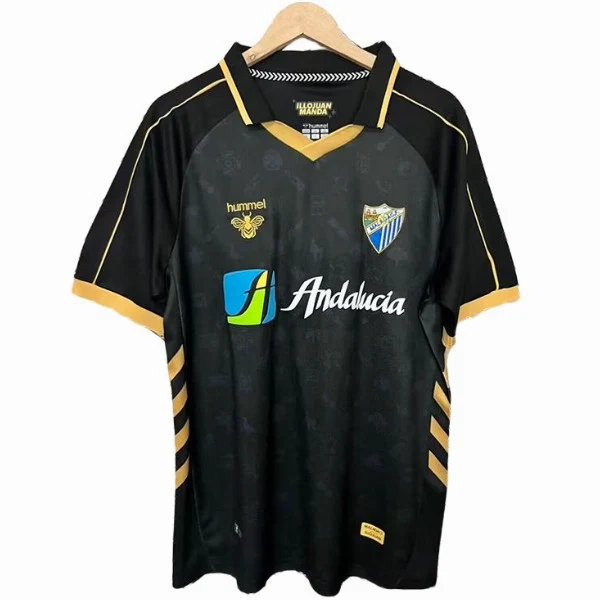 Tailandia Especial Camiseta Málaga CF 2026 2027 Negro Málaga CF Camiseta 2026 2027 Especial Negra - Camiseta Málaga Cf Barata Niños | tiendasdefutboles