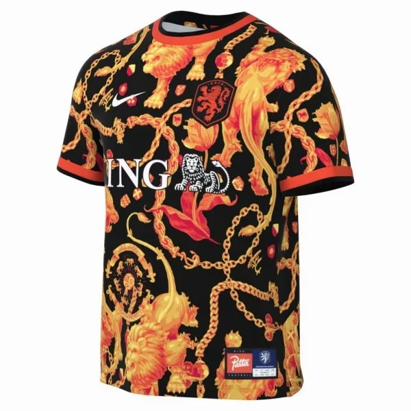 Tailandia Especial Camiseta Países Bajos 2026 Naranja Negro Países Bajos Camiseta 2026 Especial Naranja - Camiseta Países Bajos 2026 | tiendasdefutboles
