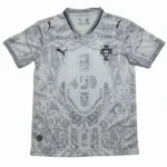 Tailandia Especial Camiseta Portugal 2026 Gris Blanco