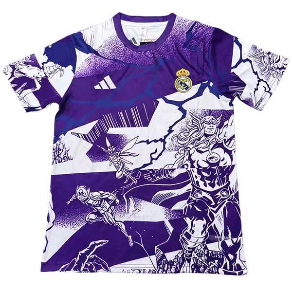 Tailandia Especial Camiseta Real Madrid 2026 2027 Purpura Blanco Real Madrid Camiseta 2026 2027 Especial Púrpura - Camiseta Real Madrid | tiendasdefutboles