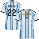 Tailandia NO.22 L. MARTINEZ Casa Camiseta Argentina 2026 Azul