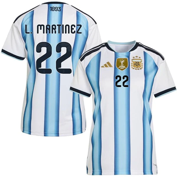Tailandia NO.22 L. MARTINEZ Casa Camiseta Argentina 2026 Azul Argentina Camiseta 2026 Casa Azul - Camiseta Argentina | tiendasdefutboles