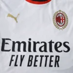 Tailandia Segunda Camiseta AC Milan 2026 2027 Blanco