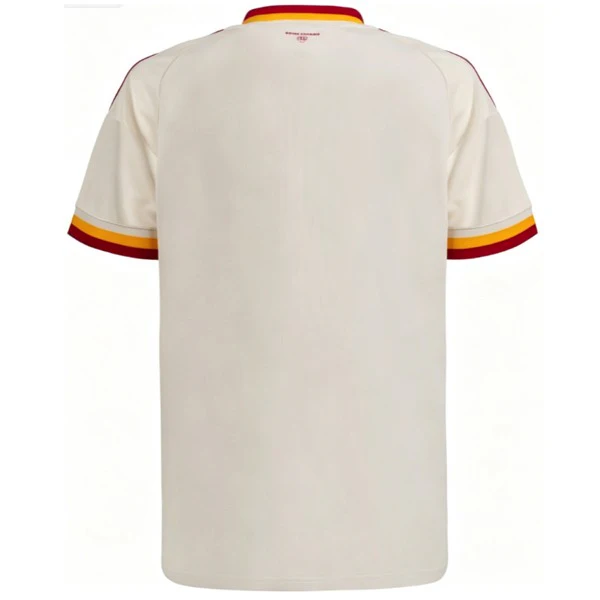 Tailandia Segunda Camiseta As Roma 2026 2027 Amarillo Blanco AS Roma Camiseta 2026 2027 Segunda Amarilla - Camiseta As Roma | tiendasdefutboles