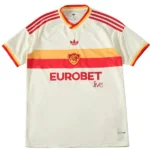 Tailandia Segunda Camiseta As Roma 2026 2027 Amarillo Blanco