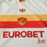 Tailandia Segunda Camiseta As Roma 2026 2027 Amarillo Blanco