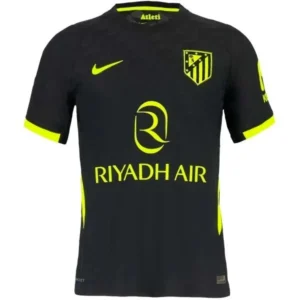 Atlético Madrid Camiseta 2026 2027 Segunda Negra - Camiseta Atlético Madrid | tiendasdefutboles