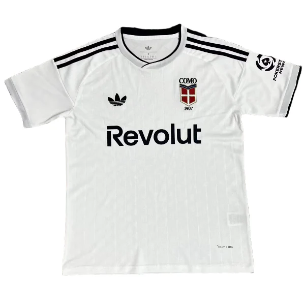Tailandia Segunda Camiseta Como 1907 2026 2027 Blanco Como 1907 Camiseta 2026 2027 Segunda Blanca - Camiseta Serie A Como 1907 | tiendasdefutboles