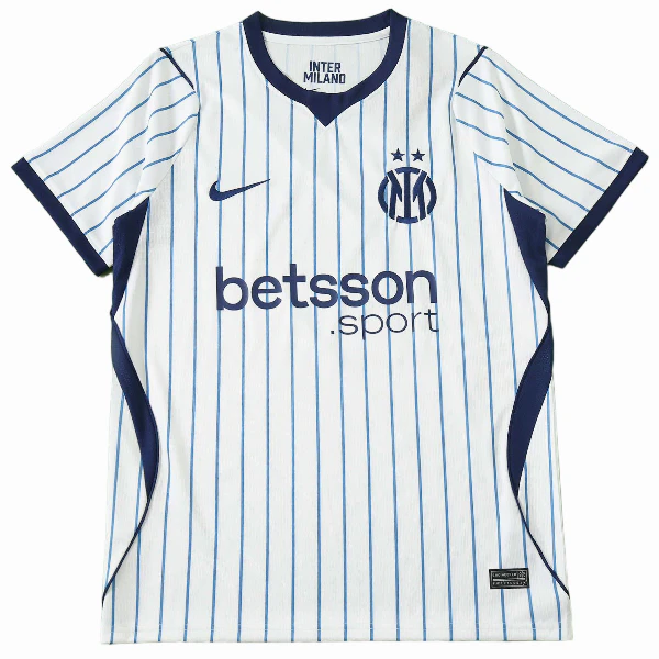 Tailandia Segunda Camiseta Inter Milán 2026 2027 Blanco Inter Milán Camiseta 2026 2027 Segunda Blanca - Camiseta Serie A Inter Milán | tiendasdefutboles