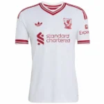 Tailandia Segunda Camiseta Liverpool 2026 2027 Blanco Rojo