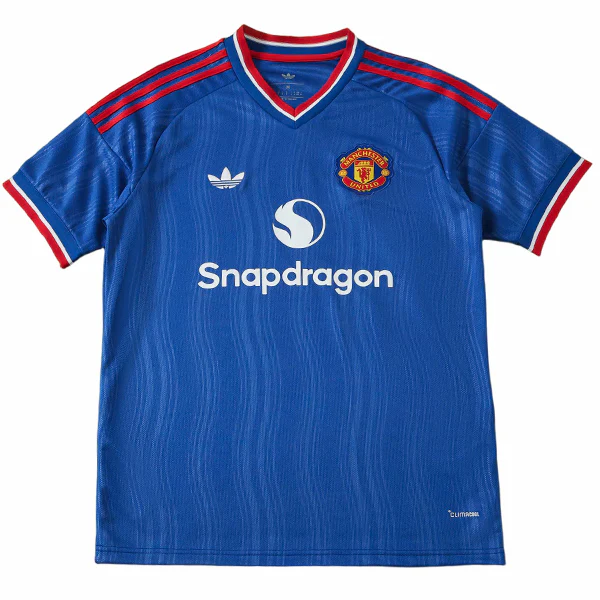 Tailandia Segunda Camiseta Manchester United 2026 2027 Azul Manchester United Camiseta 2026 2027 Segunda Azul - Camiseta Manchester United | tiendasdefutboles