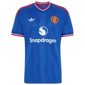 Manchester United Camiseta 2026 2027 Segunda Azul - Camiseta Manchester United | tiendasdefutboles