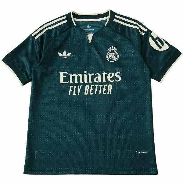 Tailandia Segunda Camiseta Real Madrid 2026 2027 Verde Real Madrid Camiseta 2026 2027 Segunda Verde - Camiseta Real Madrid | tiendasdefutboles