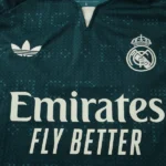 Tailandia Segunda Camiseta Real Madrid 2026 2027 Verde
