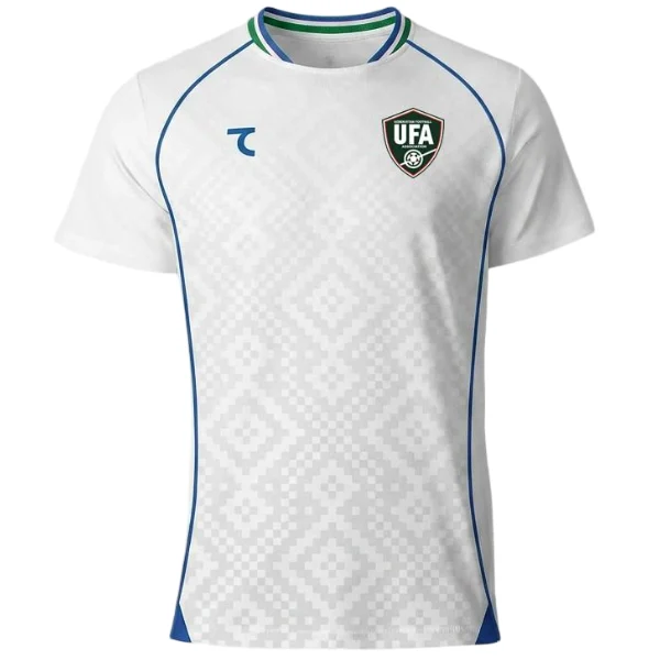 Tailandia Segunda Camiseta Uzbekistán 2026 Blanco Uzbekistán Camiseta 2026 Segunda Blanca - Camiseta Uzbekistán Mundial 2026 | tiendasdefutboles
