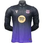 FC Barcelona Camiseta Edición Jugadores 2026 2027 Segunda Púrpura - Camiseta Barcelona | tiendasdefutboles