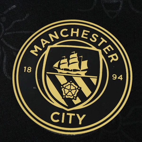 Tailandia Segunda Manga Larga Manchester City 2026 2027 Negro Manchester City Camiseta 2026 2027 Segunda Negra - Camiseta Manchester City | tiendasdefutboles