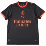 Tailandia Tercera Camiseta AC Milan 2026 2027 Negro