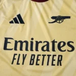 Tailandia Tercera Camiseta Arsenal 2026 2027 Amarillo