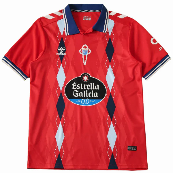 Tailandia Tercera Camiseta Celta de Vigo 2026 2027 Rojo Celta de Vigo Camiseta 2026 2027 Tercera Roja - Camiseta La Liga Celta De Vigo | tiendasdefutboles