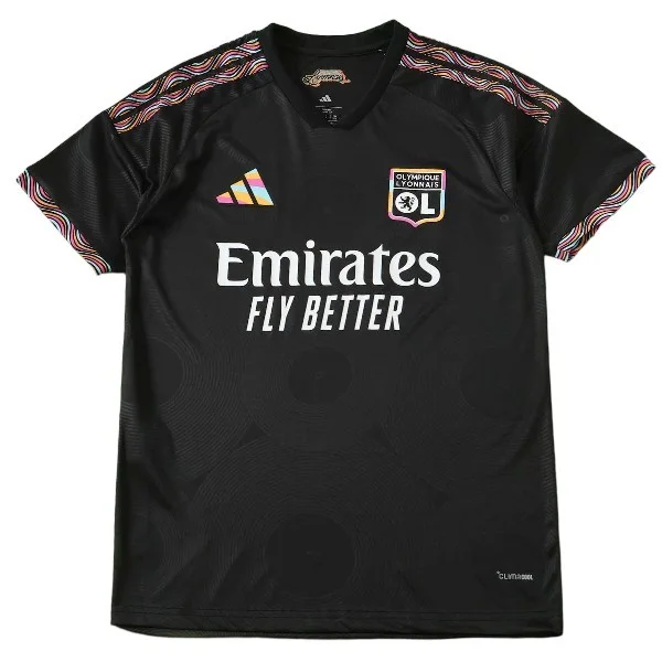 Tailandia Tercera Camiseta Lyon 2026 2027 Negro Lyon Camiseta 2026 2027 Tercera Negra - Camiseta Lyon | tiendasdefutboles