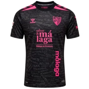 Málaga CF Camiseta 2026 2027 Tercera Negra - Camiseta Málaga Cf Barata Niños | tiendasdefutboles