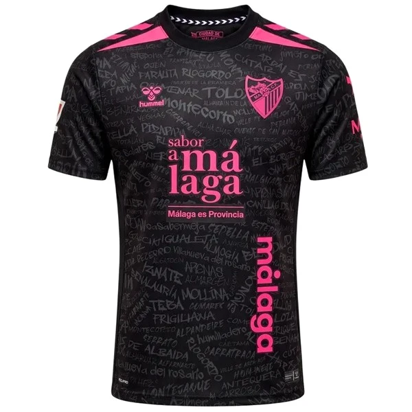 Tailandia Tercera Camiseta Málaga CF 2026 2027 Negro Málaga CF Camiseta 2026 2027 Tercera Negra - Camiseta Málaga Cf Barata Niños | tiendasdefutboles