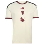 Tailandia Tercera Camiseta Manchester United 2026 2027 Amarillo Blanco