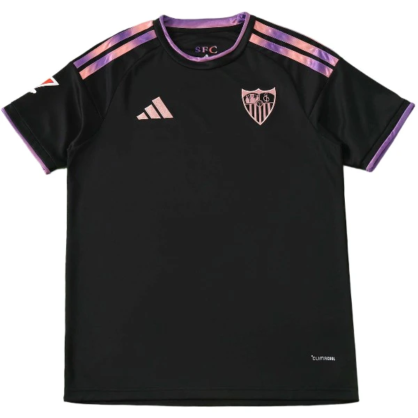 Tailandia Tercera Camiseta Sevilla 2026 2027 Negro Sevilla FC Camiseta 2026 2027 Tercera Negra - Camiseta Sevilla Fc 26 27 | tiendasdefutboles