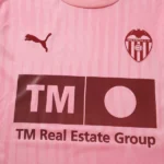 Tailandia Tercera Camiseta Valencia 2026 2027 Rosa