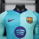 Tailandia Tercera Jugadores Manga Larga Barcelona 2026 2027 Verde