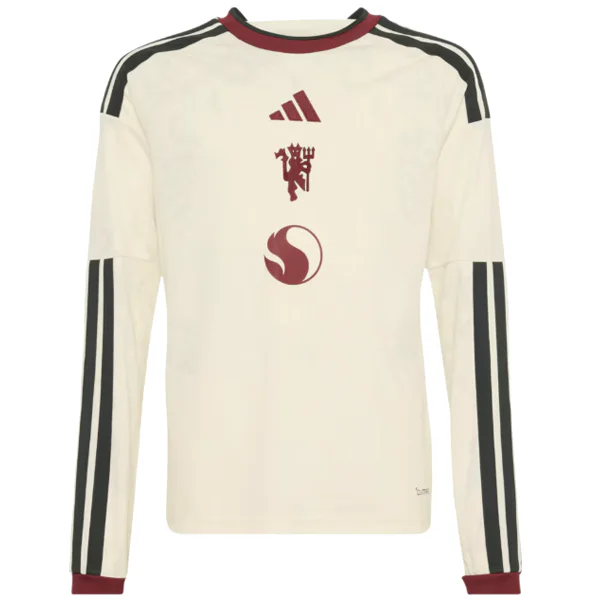Tailandia Tercera Manga Larga Manchester United 2026 2027 Amarillo Manchester United Camiseta 2026 2027 Tercera Amarilla - Camiseta Manchester United | tiendasdefutboles
