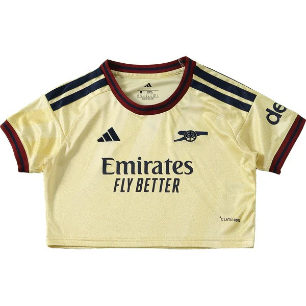 Tercera Camiseta Mujer Arsenal 2026 2027 Amarillo Arsenal Mujer Camiseta 2026 2027 Tercera Amarilla - Camiseta Arsenal Mujer | tiendasdefutboles