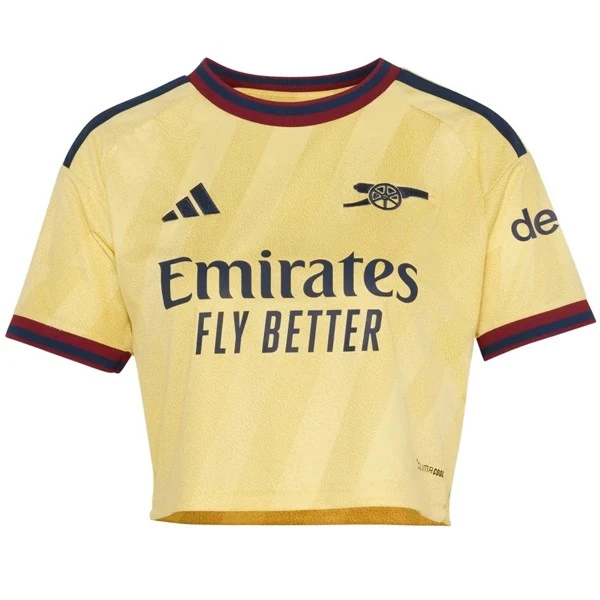 Tercera Camiseta Mujer Arsenal 2026 2027 Amarillo Arsenal Mujer Camiseta 2026 2027 Tercera Amarilla - Camiseta Arsenal Mujer | tiendasdefutboles