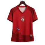 Haití Mujer Camiseta 2026 Tercera Roja - Camisetas De Futbol Personalizadas | tiendasdefutboles
