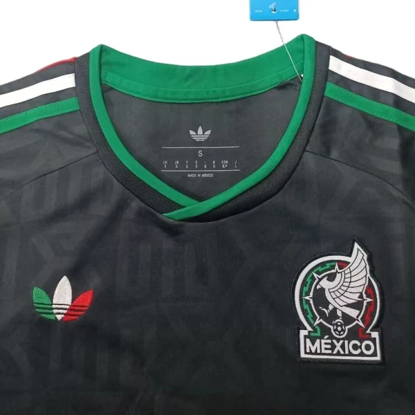 Tercera Camiseta Mujer México 2026 I Negro México Mujer Camiseta 2026 Tercera Negra - Camiseta México Mujer | tiendasdefutboles