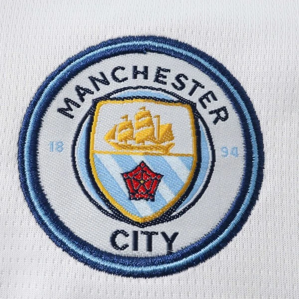 Tercera Conjunto De Niños Manchester City 2026 2027 Blanco Manchester City Niños Conjunto 2026 2027 Tercera Blanco - Equipacion Manchester City Niños | tiendasdefutboles