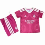 Tercera Conjunto De Niños Real Madrid 2026 2027 Rosa