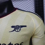 Tercera Jugadores Manga Larga Arsenal 2026 2027 Amarillo