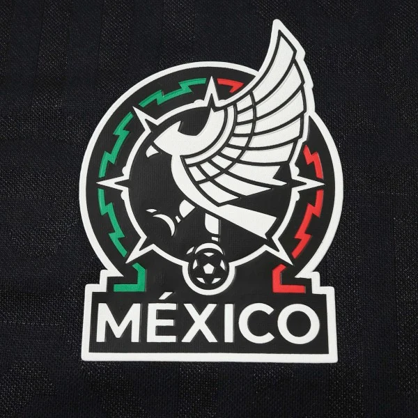 Tercera Jugadores Manga Larga Mexico 2026 Negro México Camiseta Edición Jugadores 2026 Tercera Negra - Camiseta Selección México | tiendasdefutboles