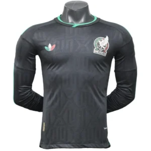 México Camiseta Edición Jugadores 2026 Tercera Negra - Camiseta Selección México | tiendasdefutboles